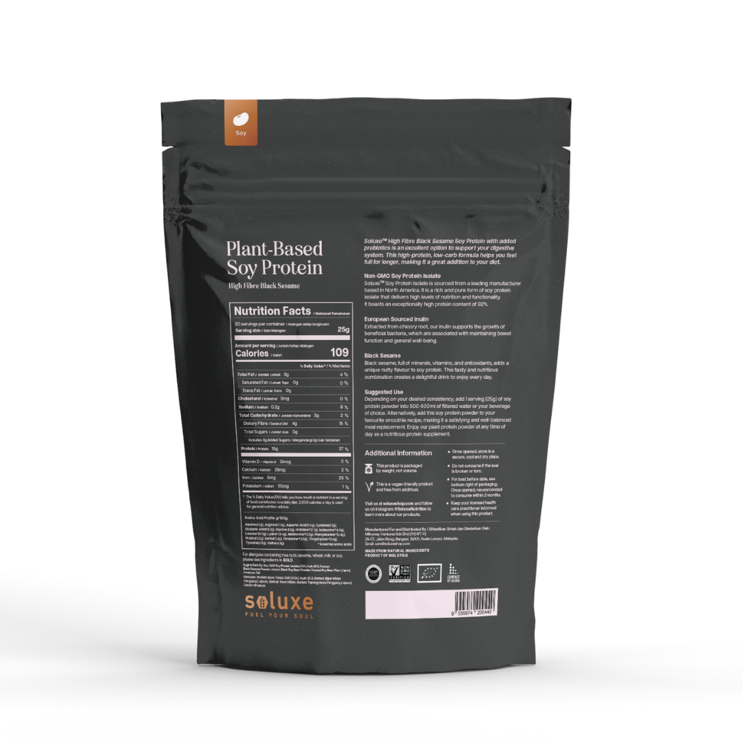 black sesame protein powder