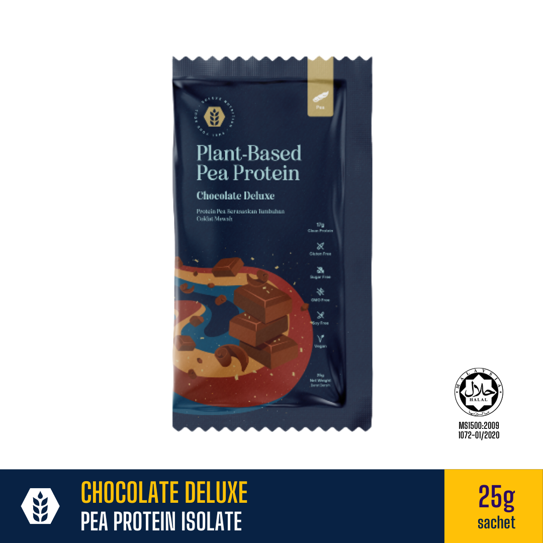 Pea Protein Isolate - Soluxe Chocolate Deluxe