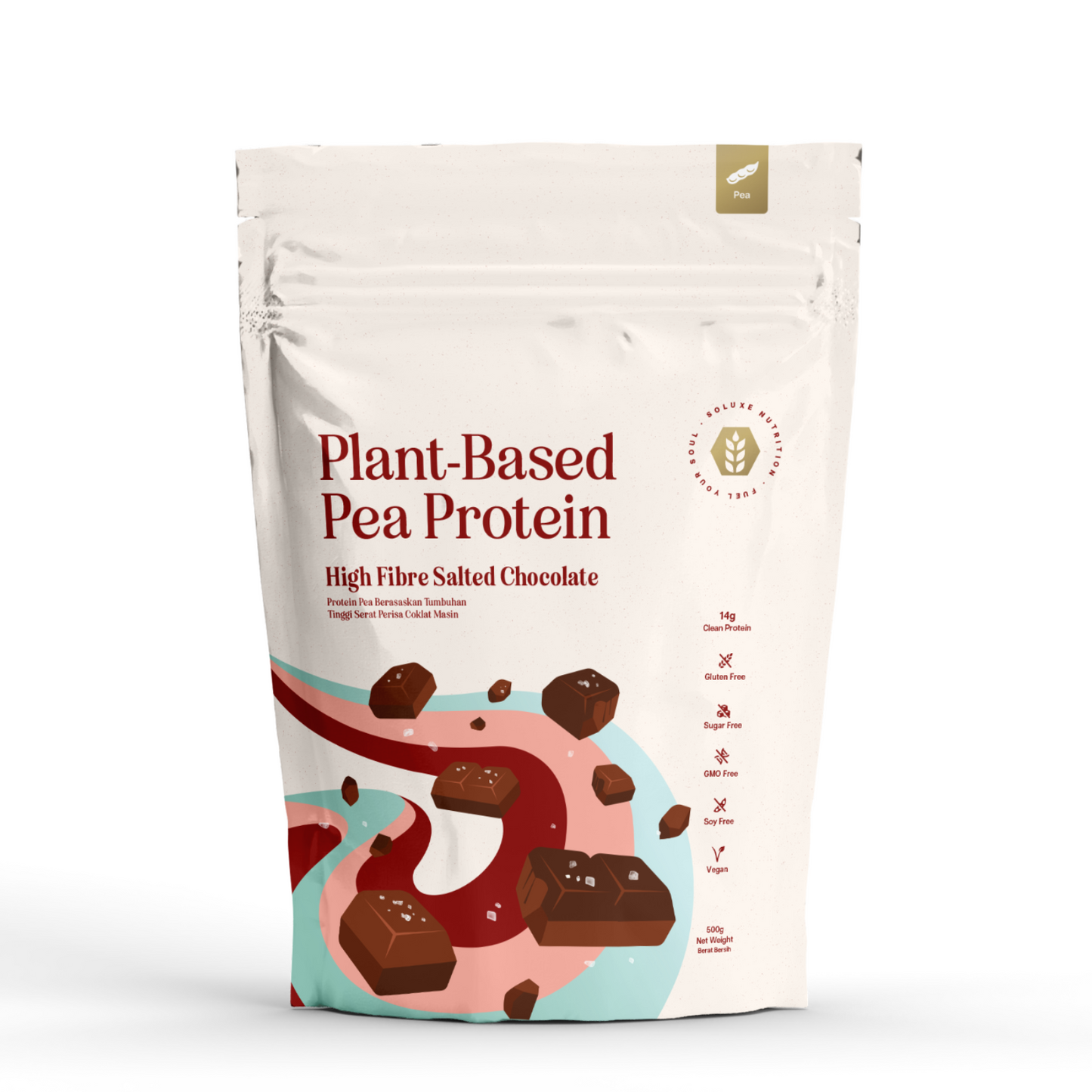 Pea Protein Isolate - High Fibre (Salted Chocolate)