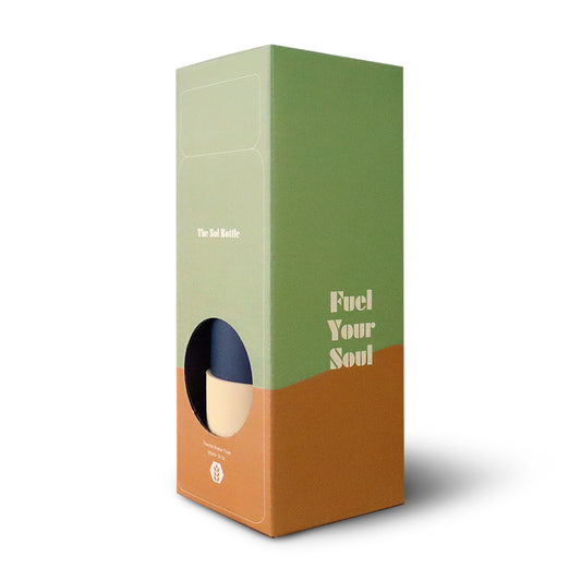 Solid Matte Blue Thermal Flask 550ml