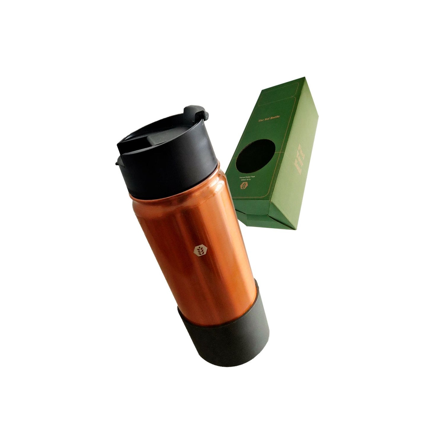 Premium Rose Gold Thermal Flask 550ml