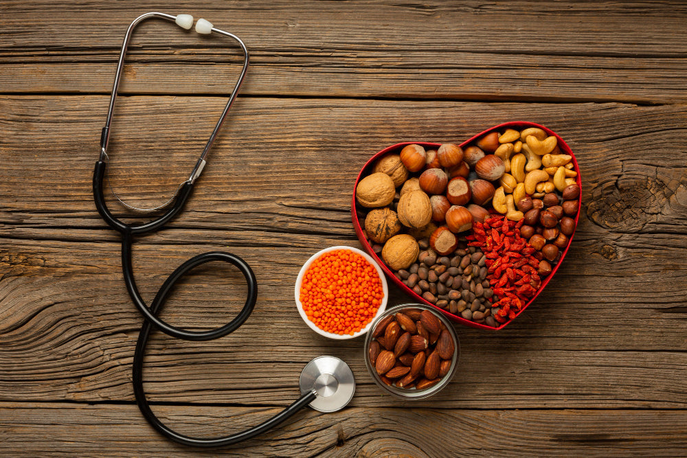 nuts with cholesterol to emphasize blog entitled the portfolio diet lowering ldl cholesterol