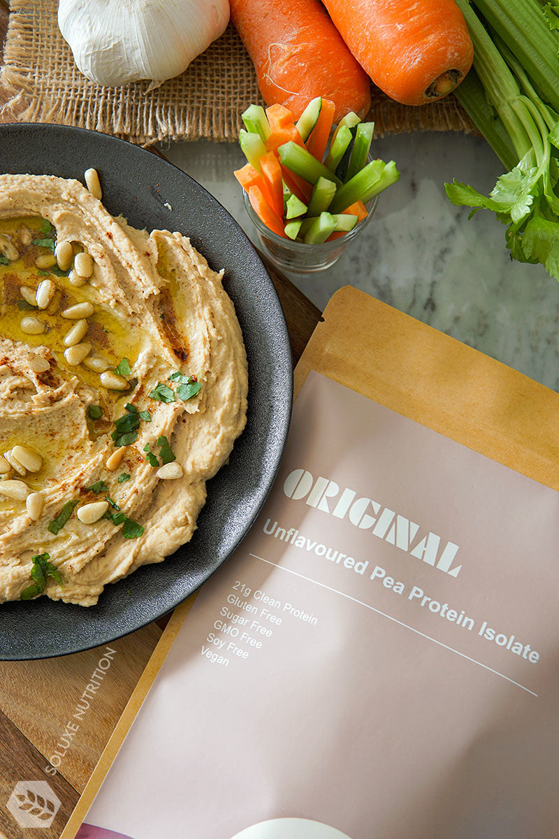 Soluxe Original Pea Protein Hummus