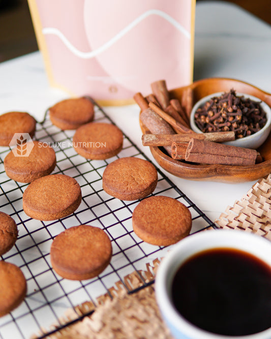 Soy Protein Biscoff Cookies