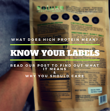 What is High Protein? Know Your Labels!