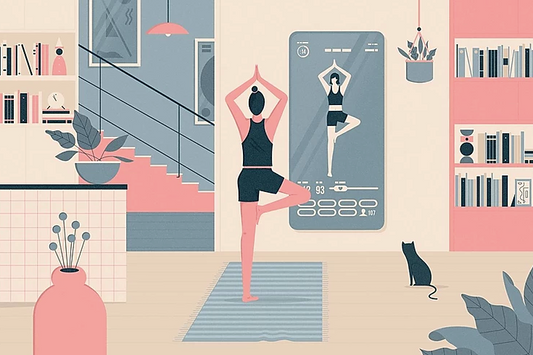 The Hottest Fitness Class Now: Working Out Alone at Home