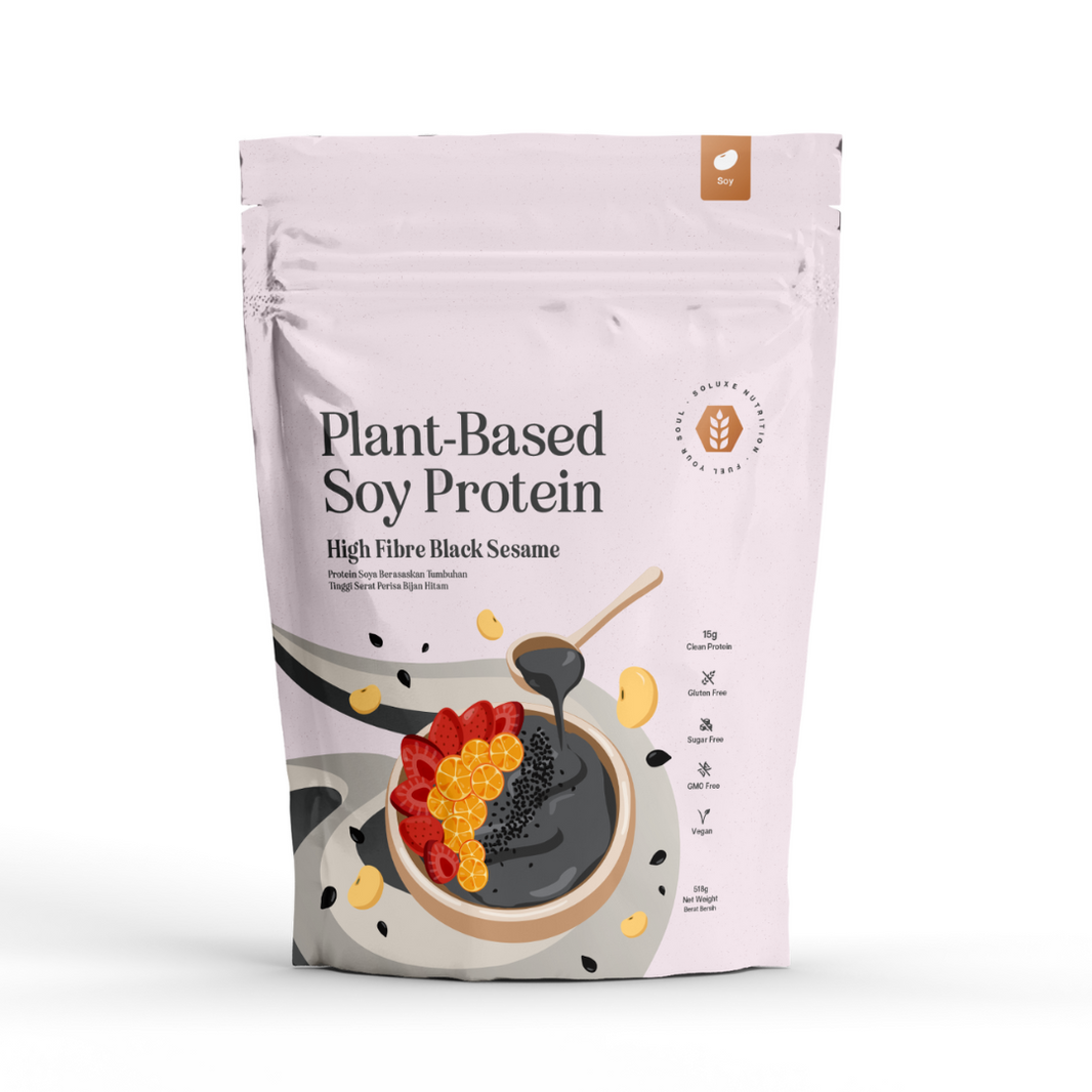 Soluxe Nutrition | Soy Protein Isolate | Plant-Based Protein