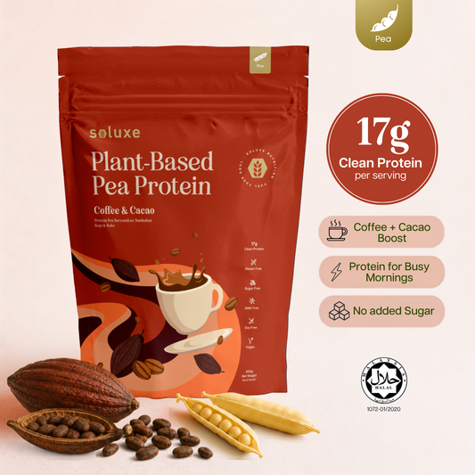 Soluxe Coffee Cacao Pea Protein Isolate