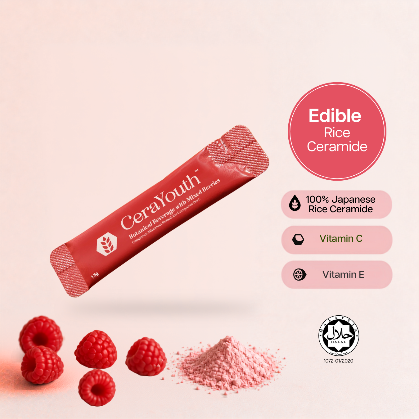 Soluxe CeraYouth™️- Edible Rice Ceramide