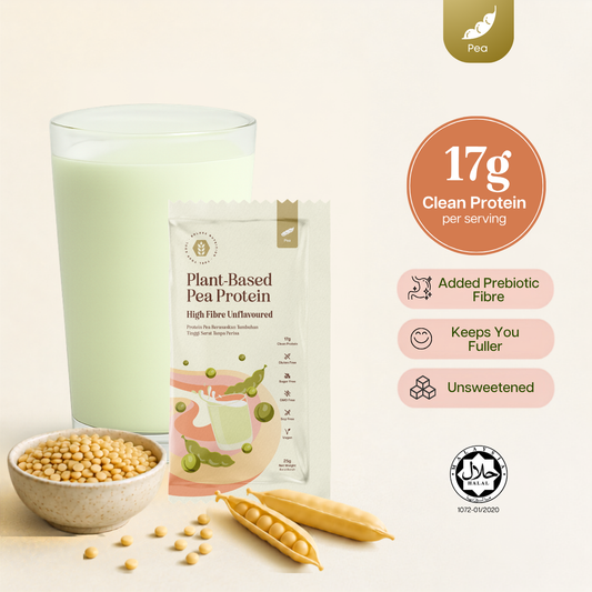 [Sachet] Pea Protein Isolate - High Fibre (Unflavoured)