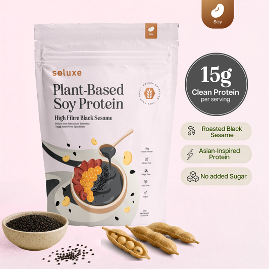 Soy Protein Isolate - High Fibre Black Sesame