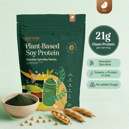Hawaiian Spirulina Pacifica® Soy Protein with Matcha