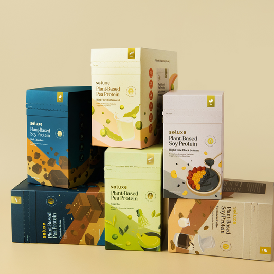 (CLEARENCE RACK) Protein Box Isolate Plant Powder Sachet - (25g x 10pcs)