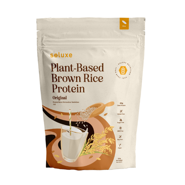 brown rice protein front