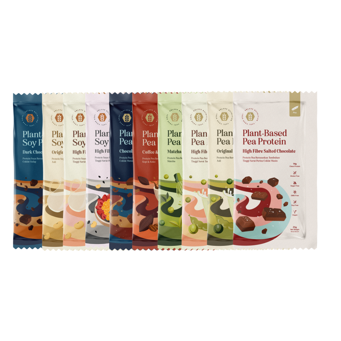 Sachet Starter Pack - 11 Assorted Flavours
