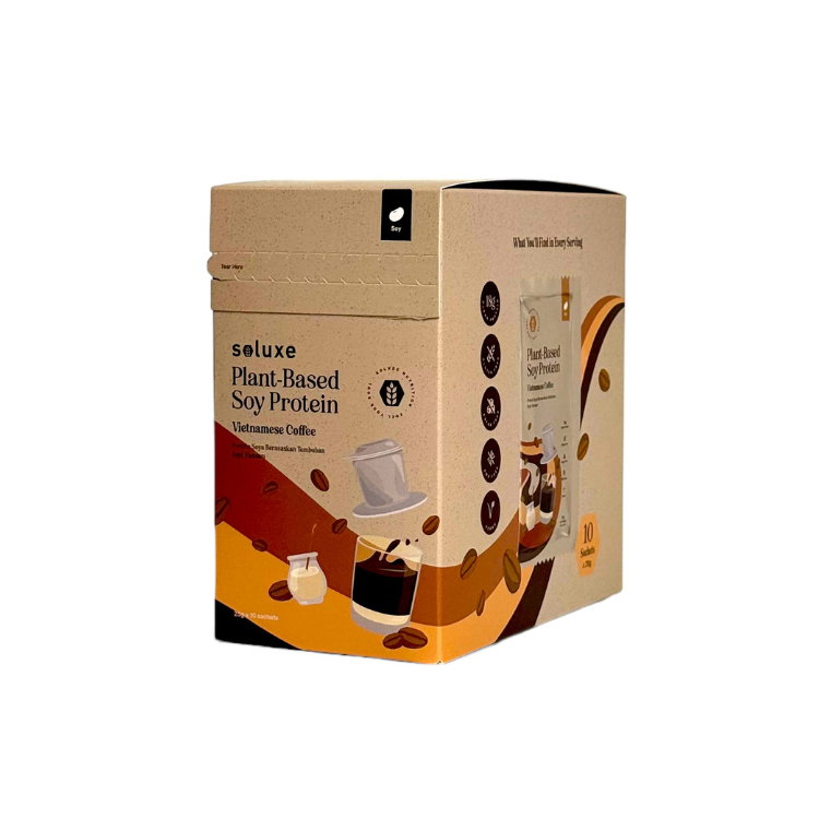 (CLEARENCE RACK) Protein Box Isolate Plant Powder Sachet - (25g x 10pcs)