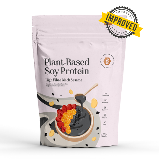 Soy Protein Isolate - High Fibre Black Sesame