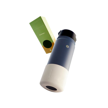 Solid Matte Blue Thermal Flask 550ml